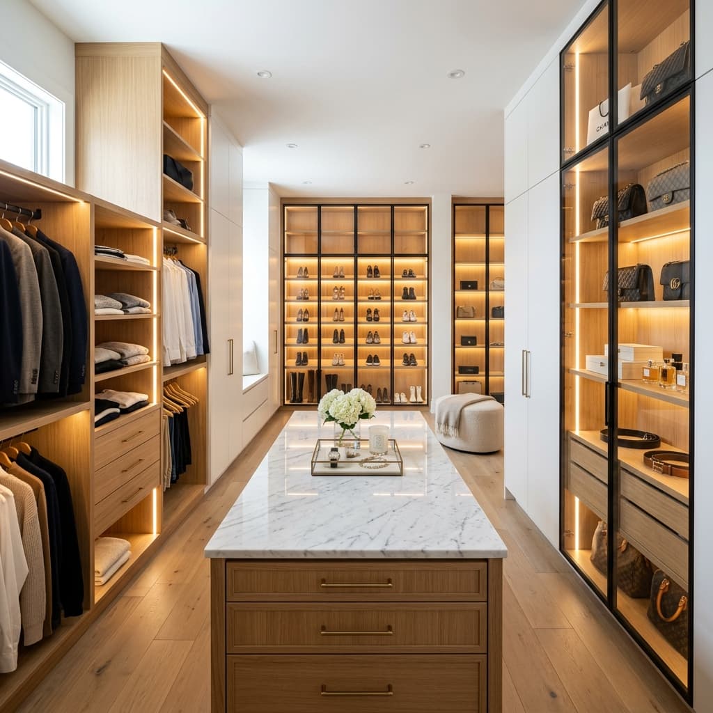 Closets planejados sob medida